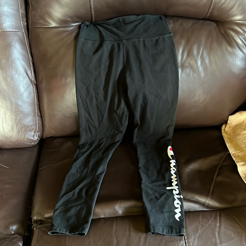 Champion stretch pants.